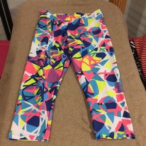 Under Armour colorful capris size small